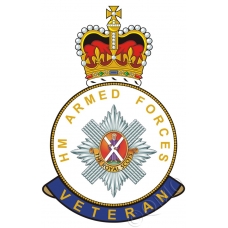 The Royal Scots HM Armed Forces Veterans Sticker